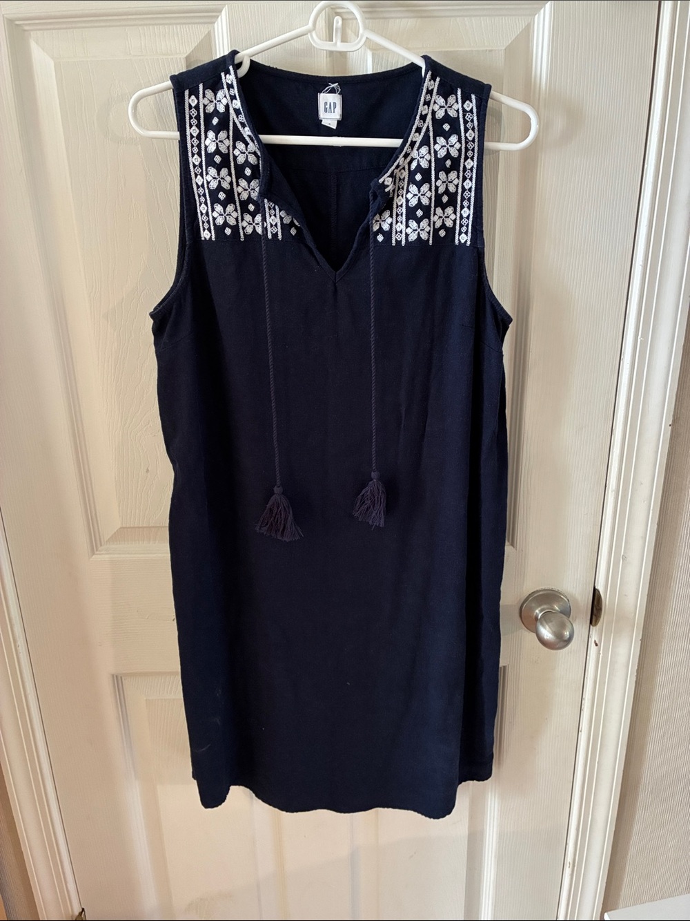 Navy Blue dress gap size small